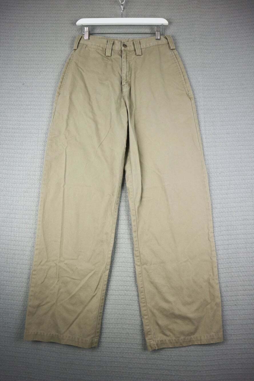 Levi Strauss & Co. Vintage Tan Khaki Workwear Chino Pants Size 29 100% Cotton